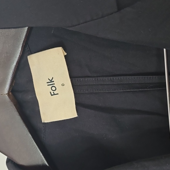 Folk Soft Collar Jumpsuit In Black - Picture 7 of 11